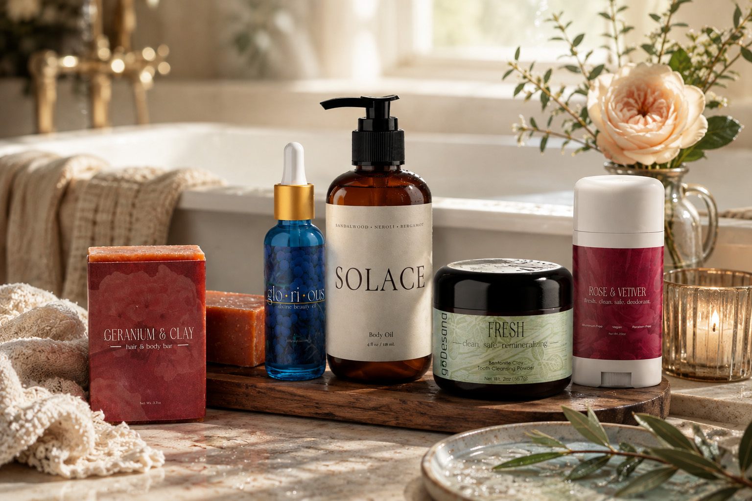 Zilara Bath & Beauty Products