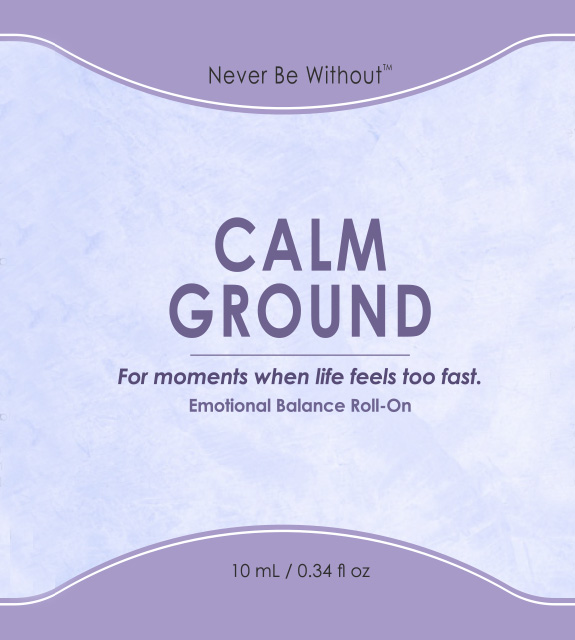 Calm Ground Front Label