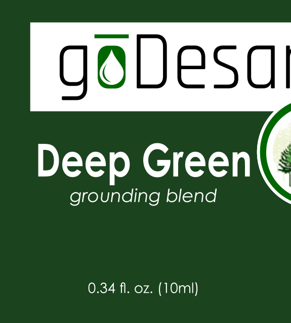 Deep Green Front Label