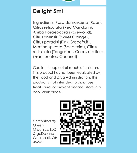 Delight Back Label