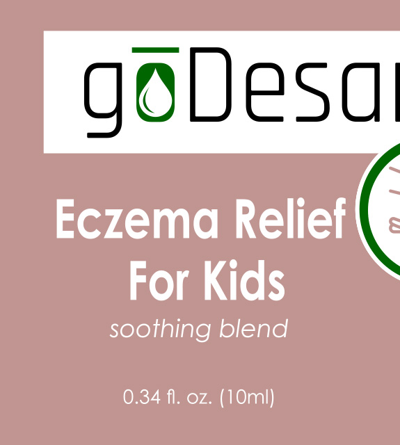 Eczema Relief For Kids Front Label