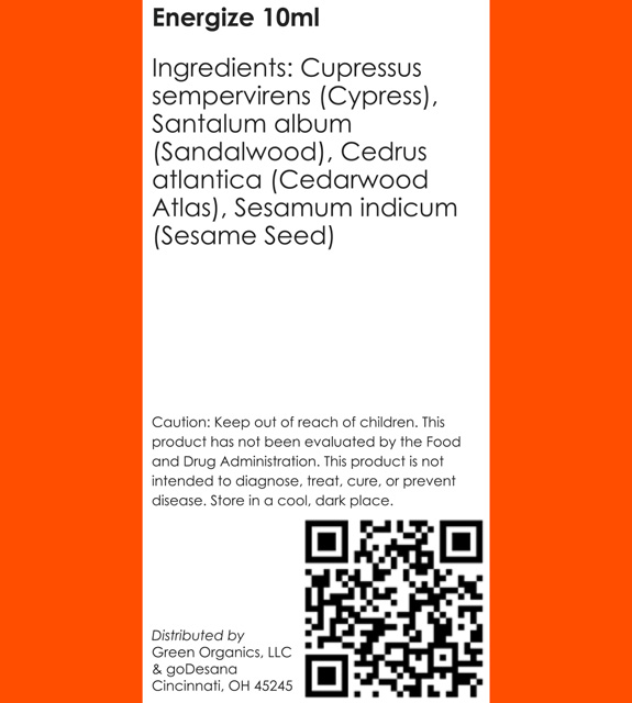 Energize Back Label