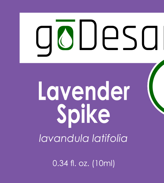 Lavender Spike Front Label