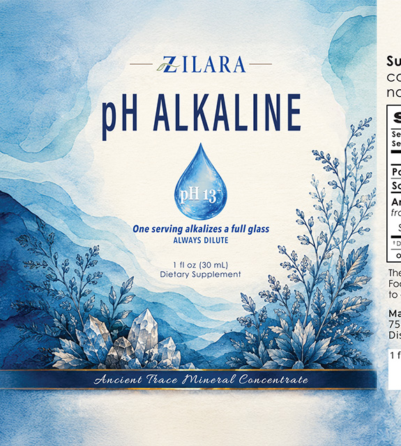 ph Alkaline Front Label