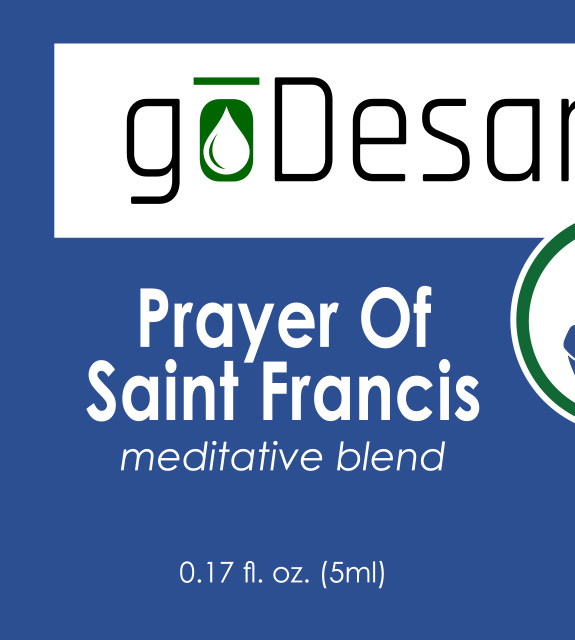 Prayer Of Saint Francis Front Label