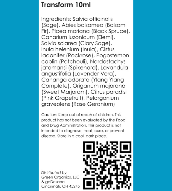 Transform Back Label