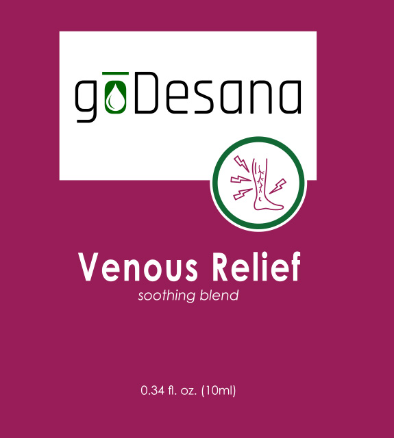 Venous Relief Front Label